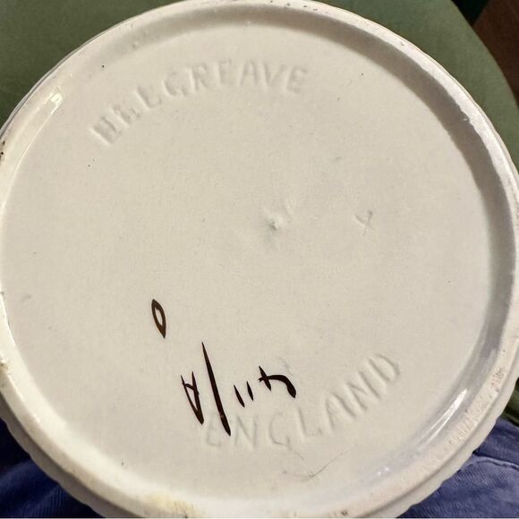 Vintage 50s Ellgreave Wood & Sons Ironstone Teapot - Picture 3 of 6